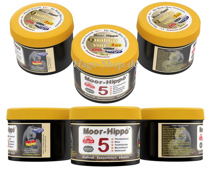 Moor-Hippo 5 - 500 ml ( 5 in 1 )