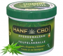 Hanf & Cannabis mit Pferdebalsam und Teufelskralle 200 ml